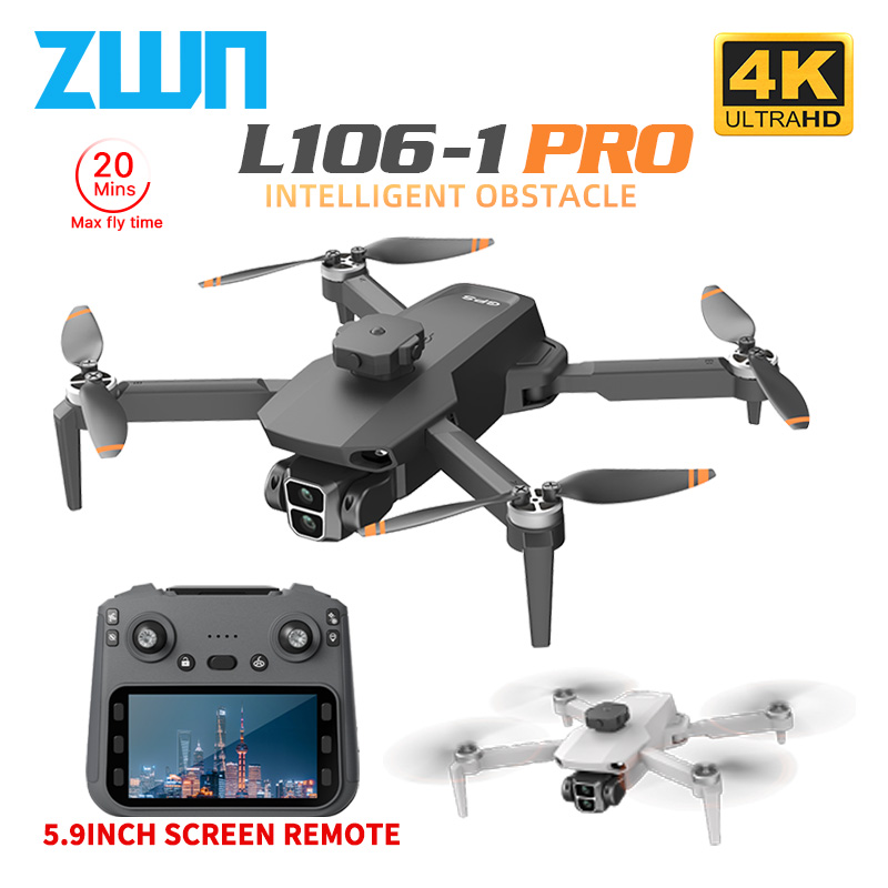 Drone Mapping - L106-1PRO GPS Professional Drone With 4K